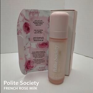 Polite Society French Rose Milk Moisturizing Glaze Mist 1.69oz New for Daily Use